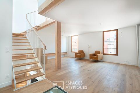 Maison d&rsquo;architecte avec terrasse tropézienne