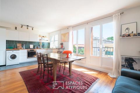 Appartement au pied du canal de l&rsquo;Ourcq