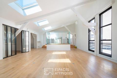 Loft d’architecte au coeur d’une ancienne manufacture