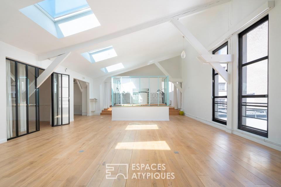 Loft d'architecte au coeur d'une ancienne manufacture