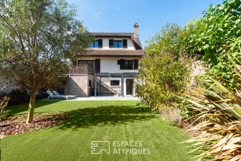 House with garden and terrace