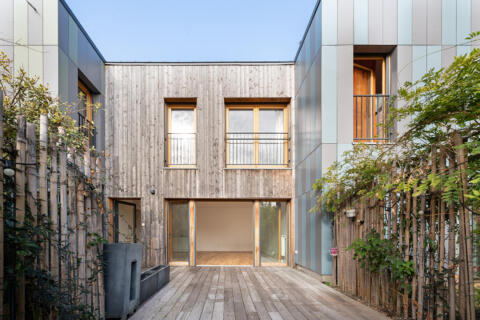 Maison contemporaine climatisée avec terrasse privative