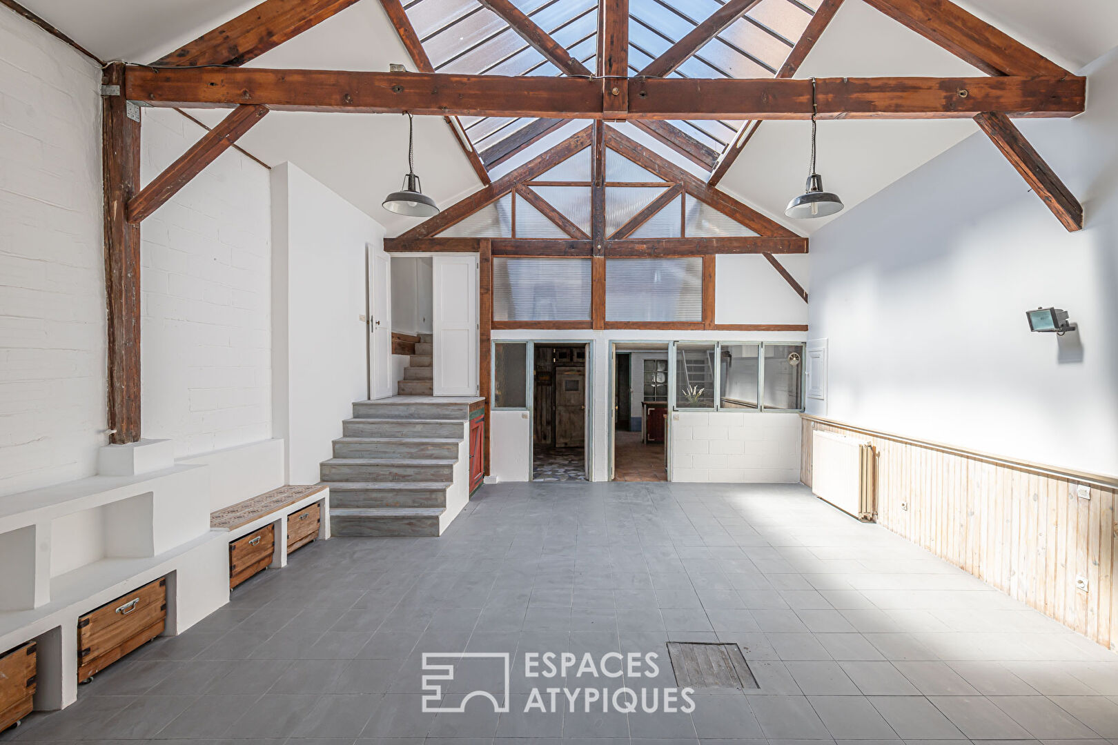 Loft dans un ancien dépôt de fleurs