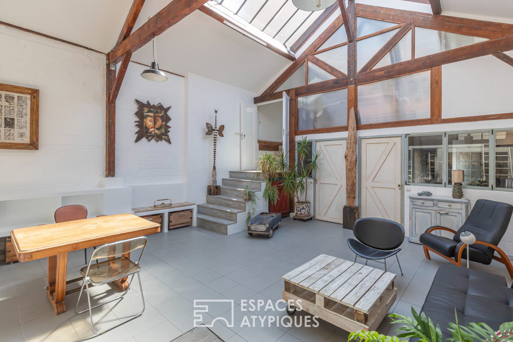 Loft dans un ancien dépôt de fleurs