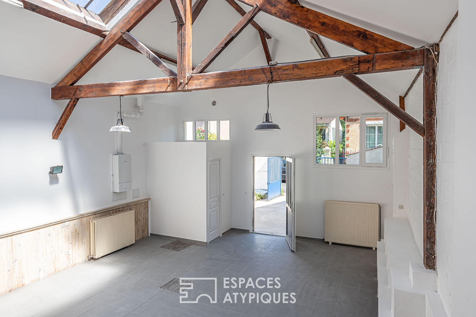 Loft dans un ancien dépôt de fleurs