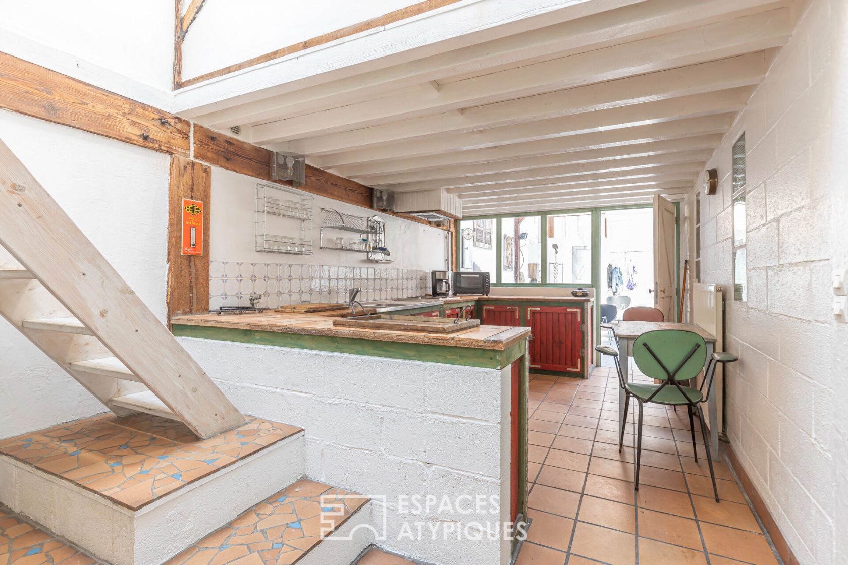 Loft dans un ancien dépôt de fleurs