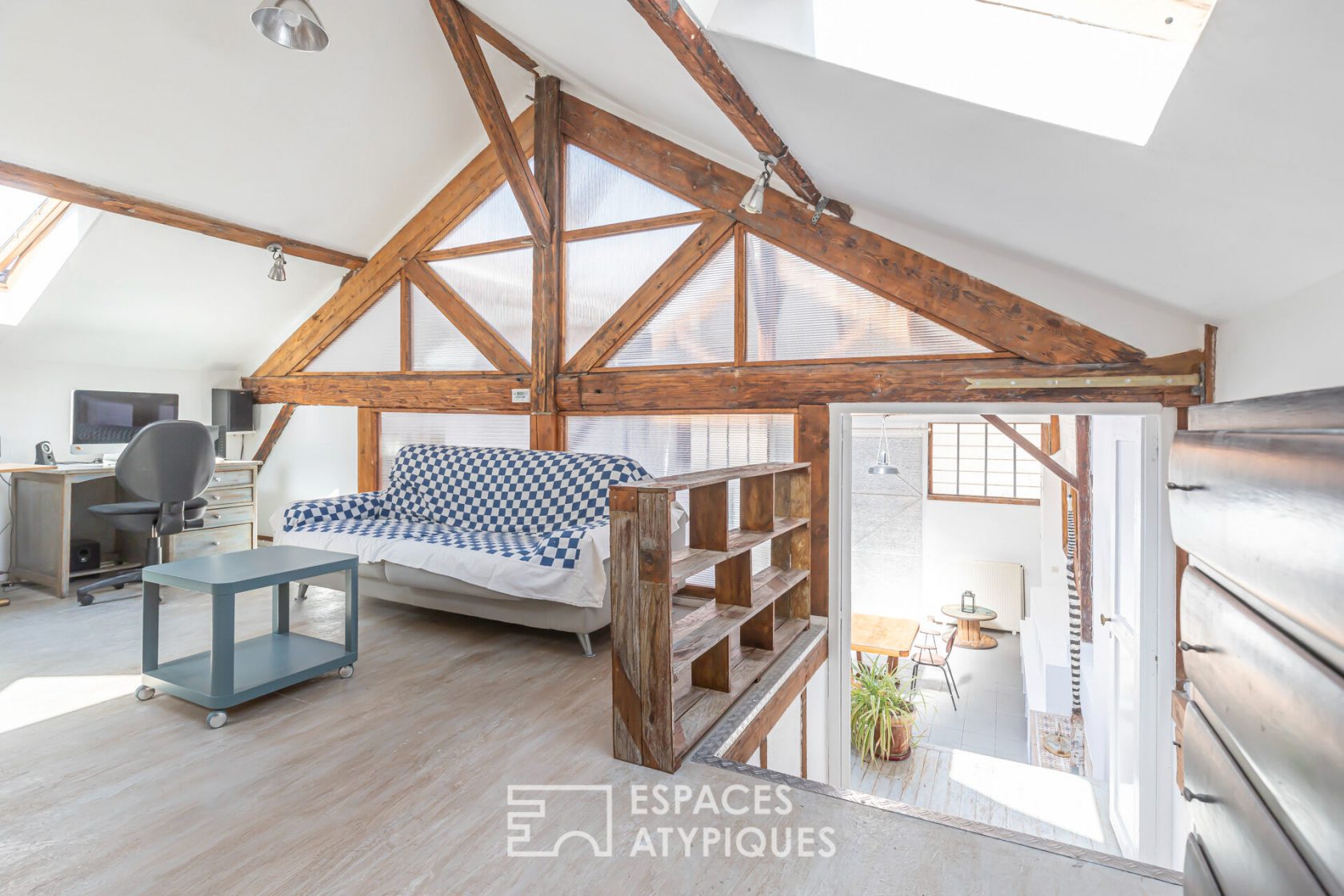 Loft dans un ancien dépôt de fleurs