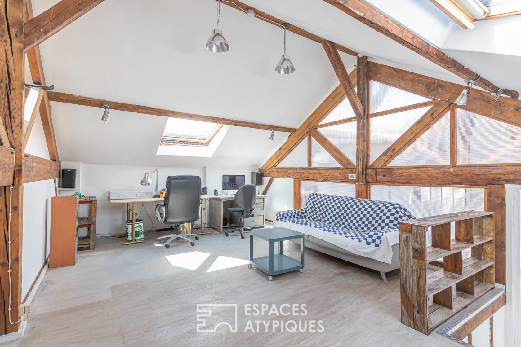 Loft dans un ancien dépôt de fleurs