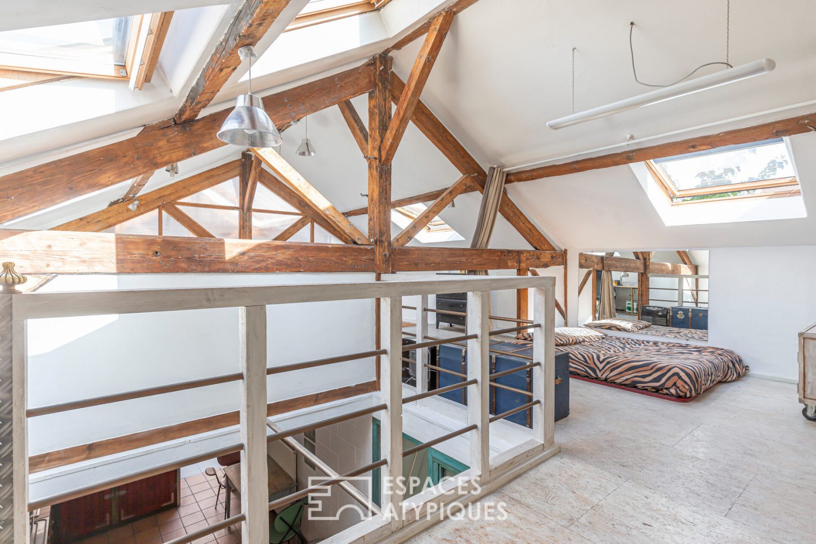 Loft dans un ancien dépôt de fleurs