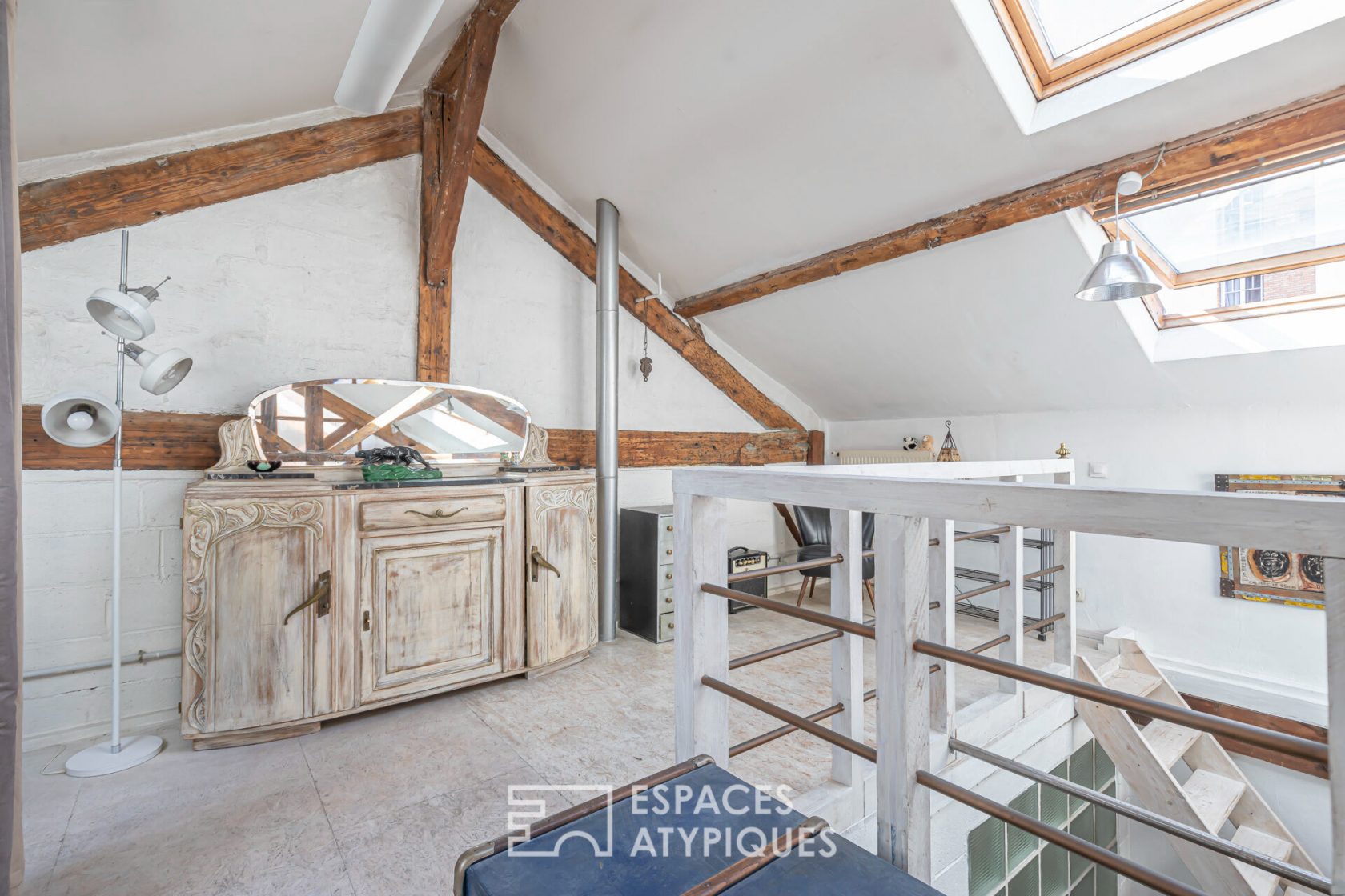 Loft dans un ancien dépôt de fleurs