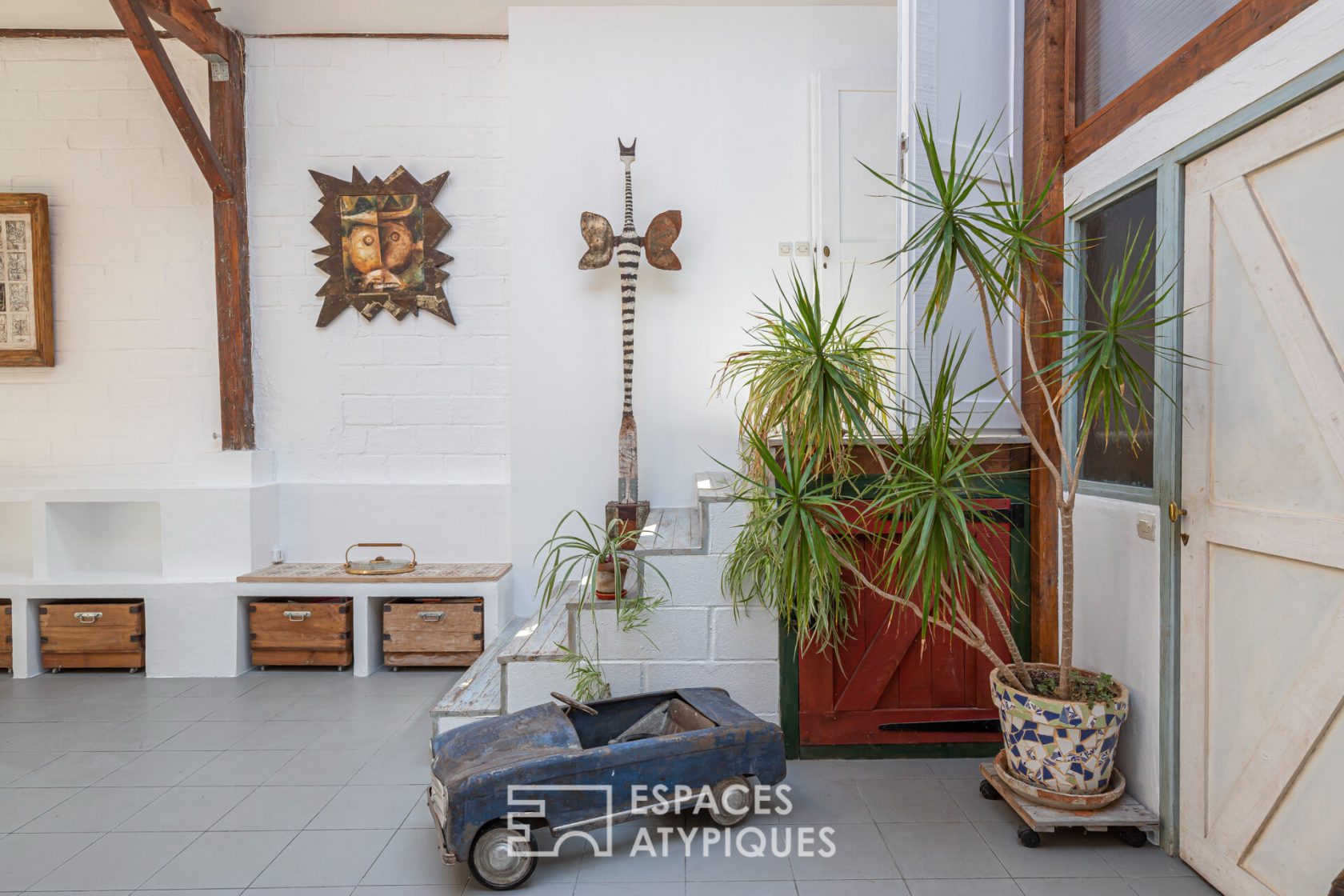 Loft dans un ancien dépôt de fleurs