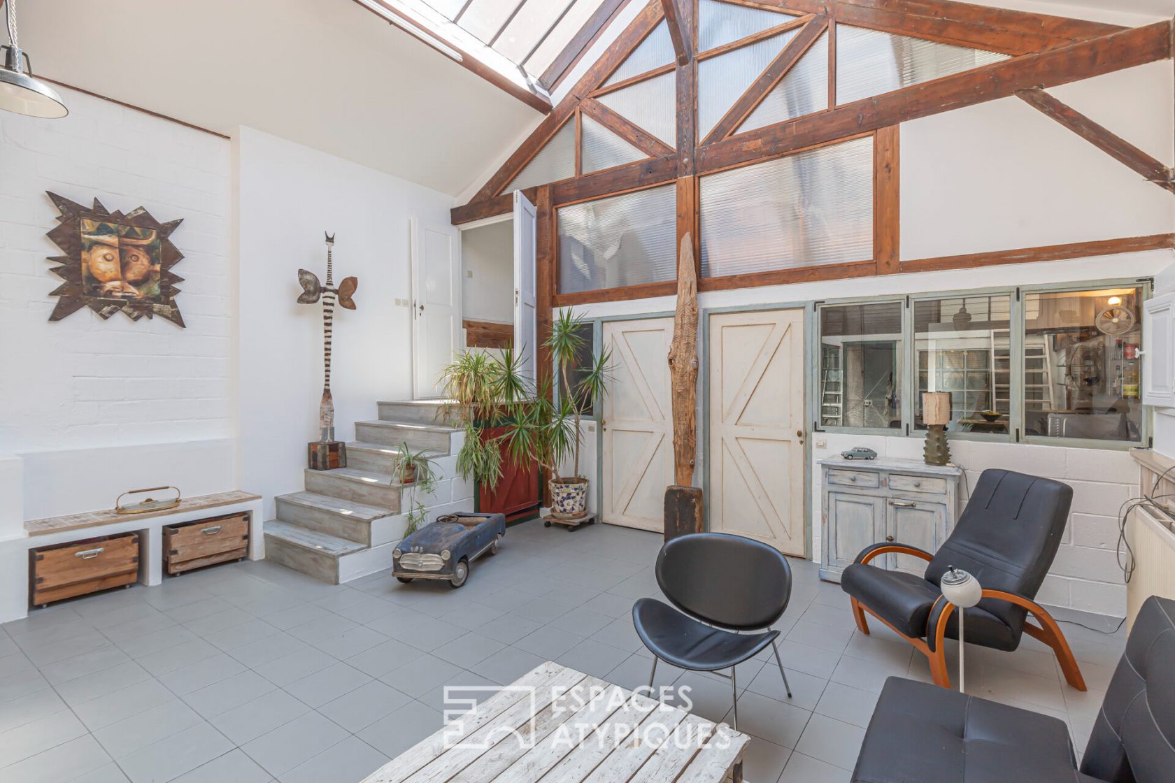 Loft dans un ancien dépôt de fleurs