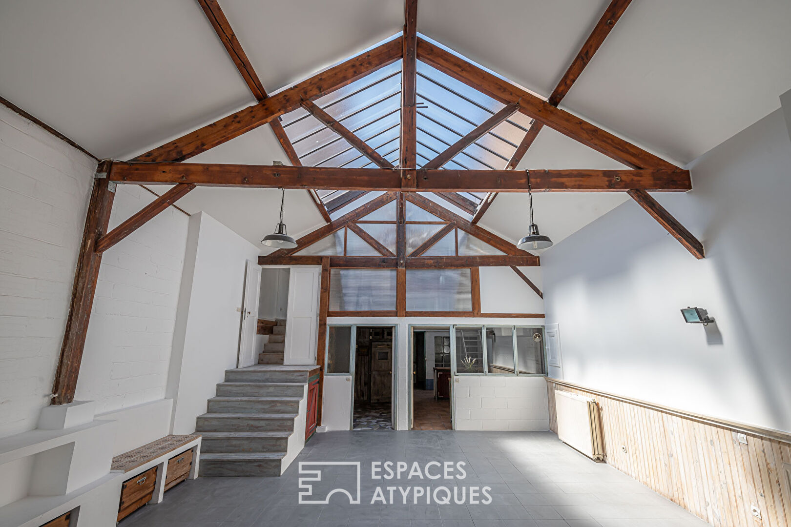 Loft dans un ancien dépôt de fleurs