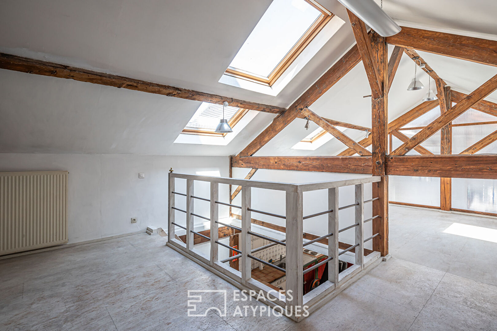 Loft dans un ancien dépôt de fleurs