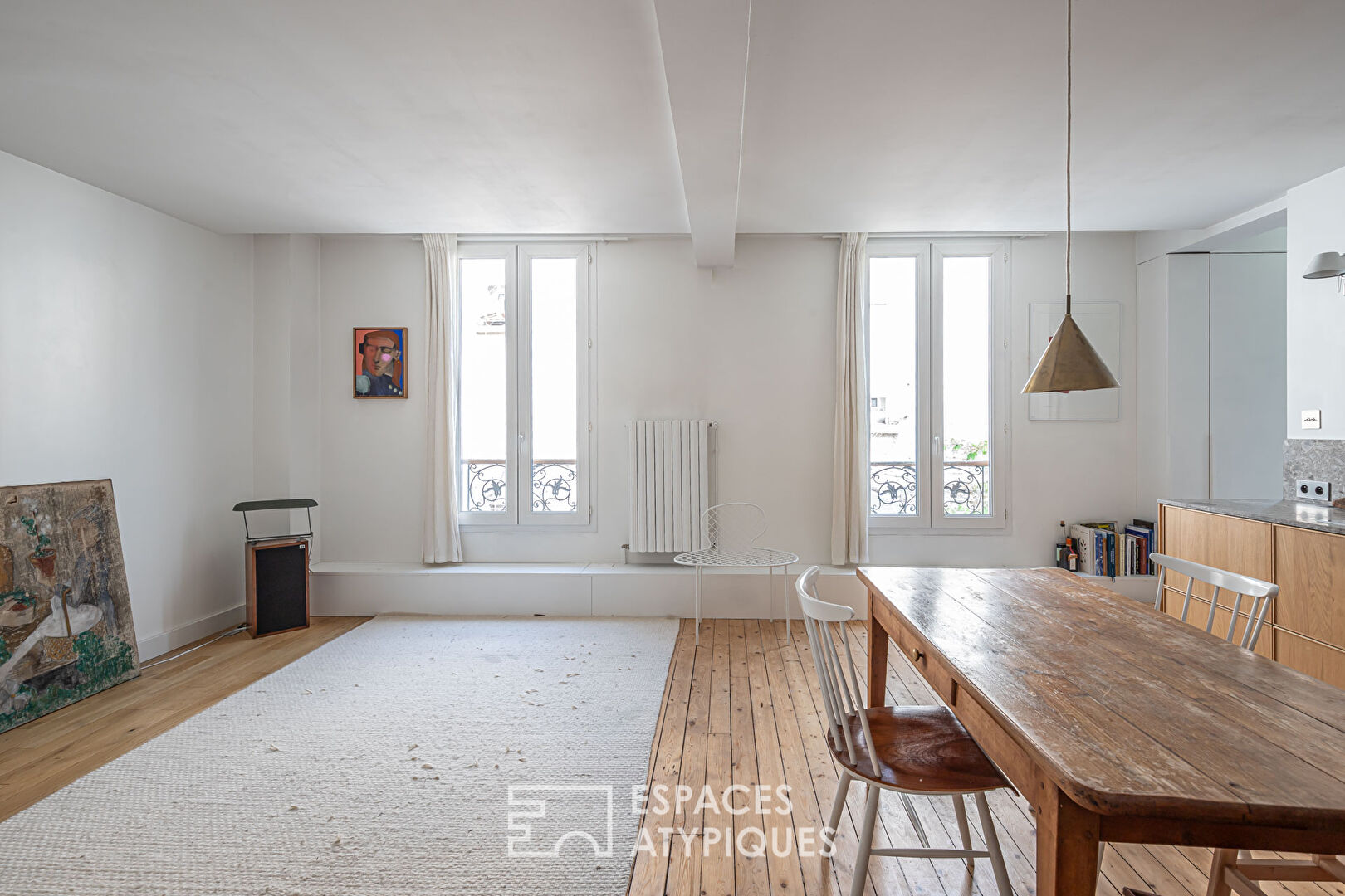 Duplex repensé par architecte