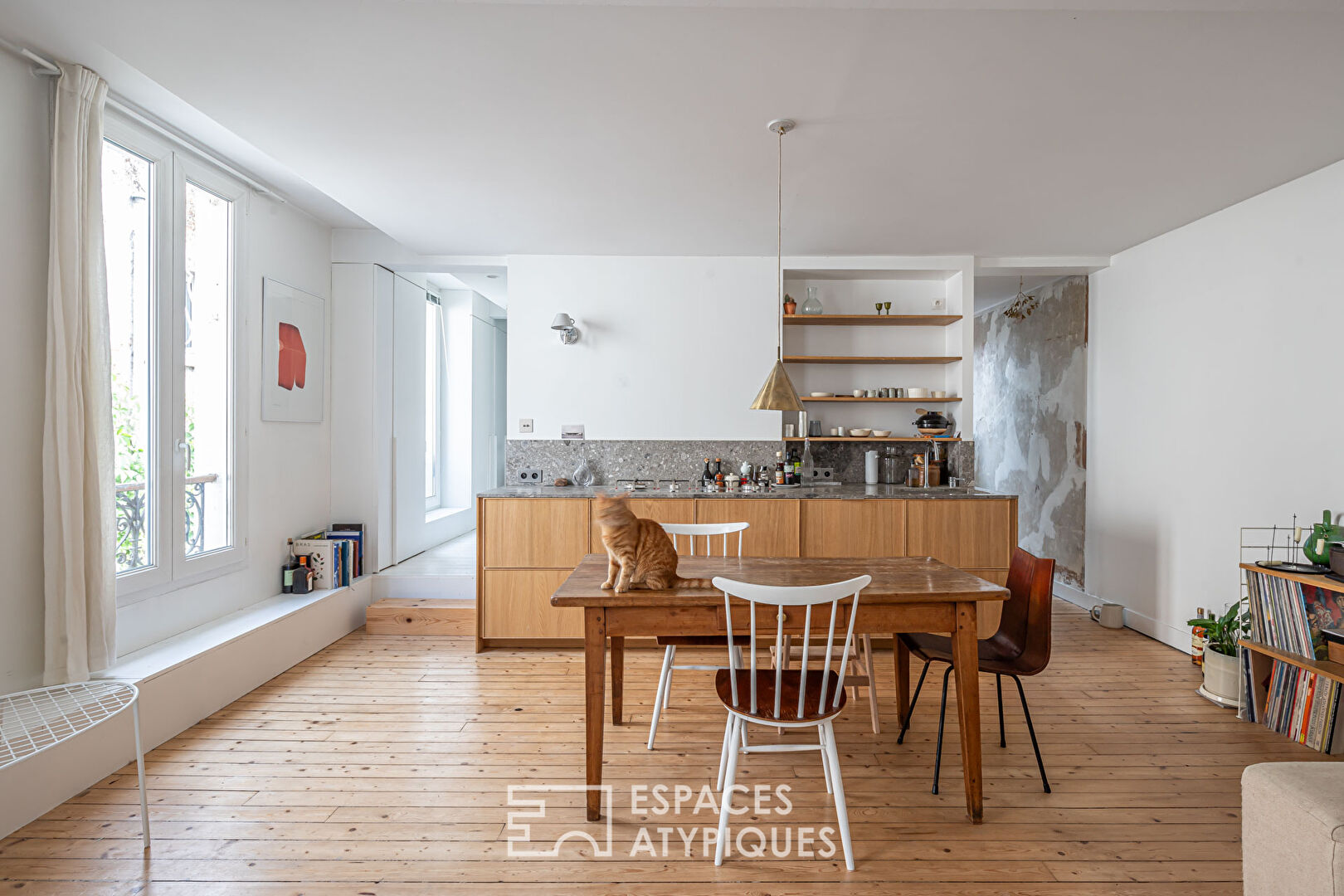 Duplex repensé par architecte