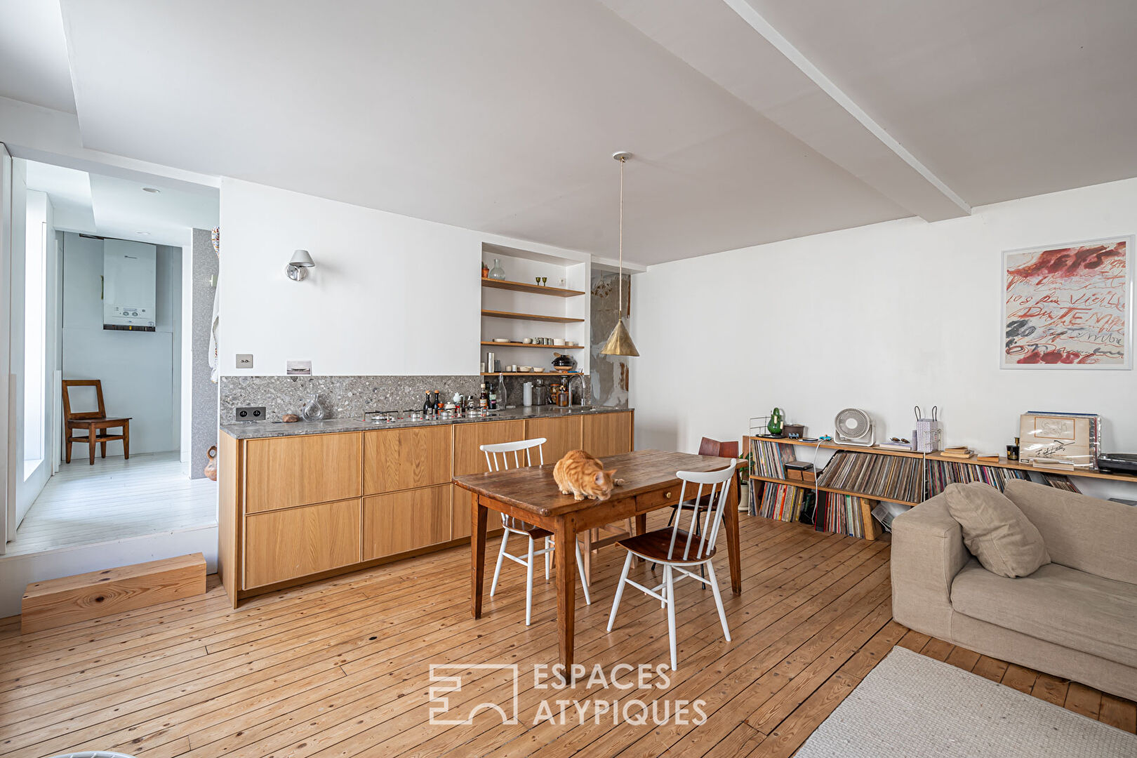 Duplex repensé par architecte