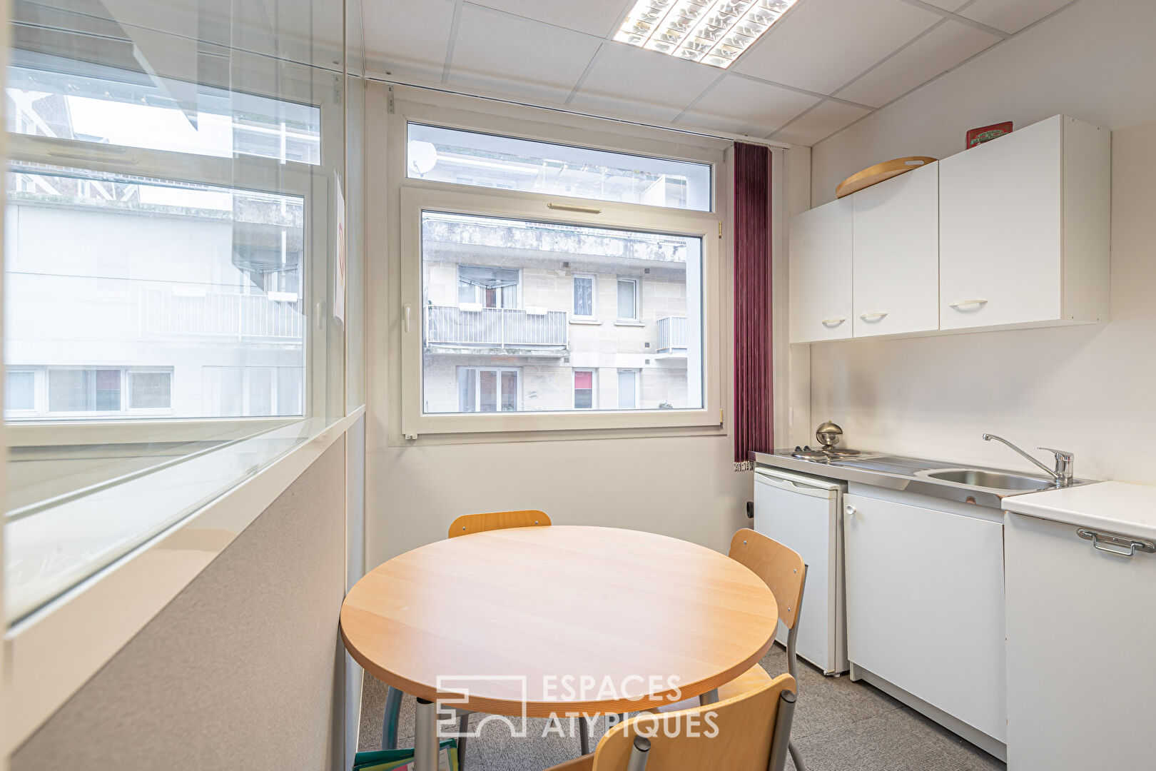 Business premises in the city center