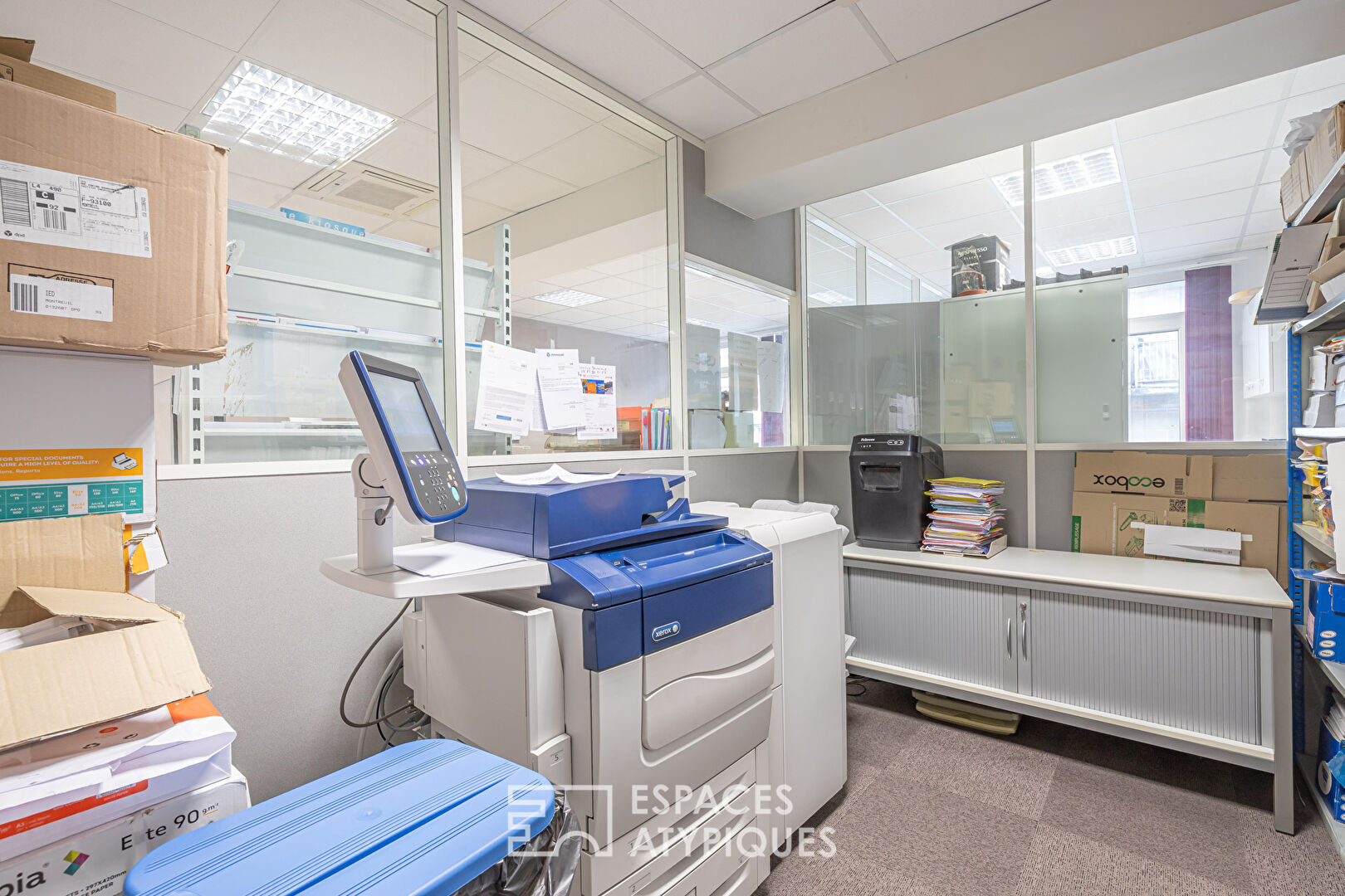 Business premises in the city center
