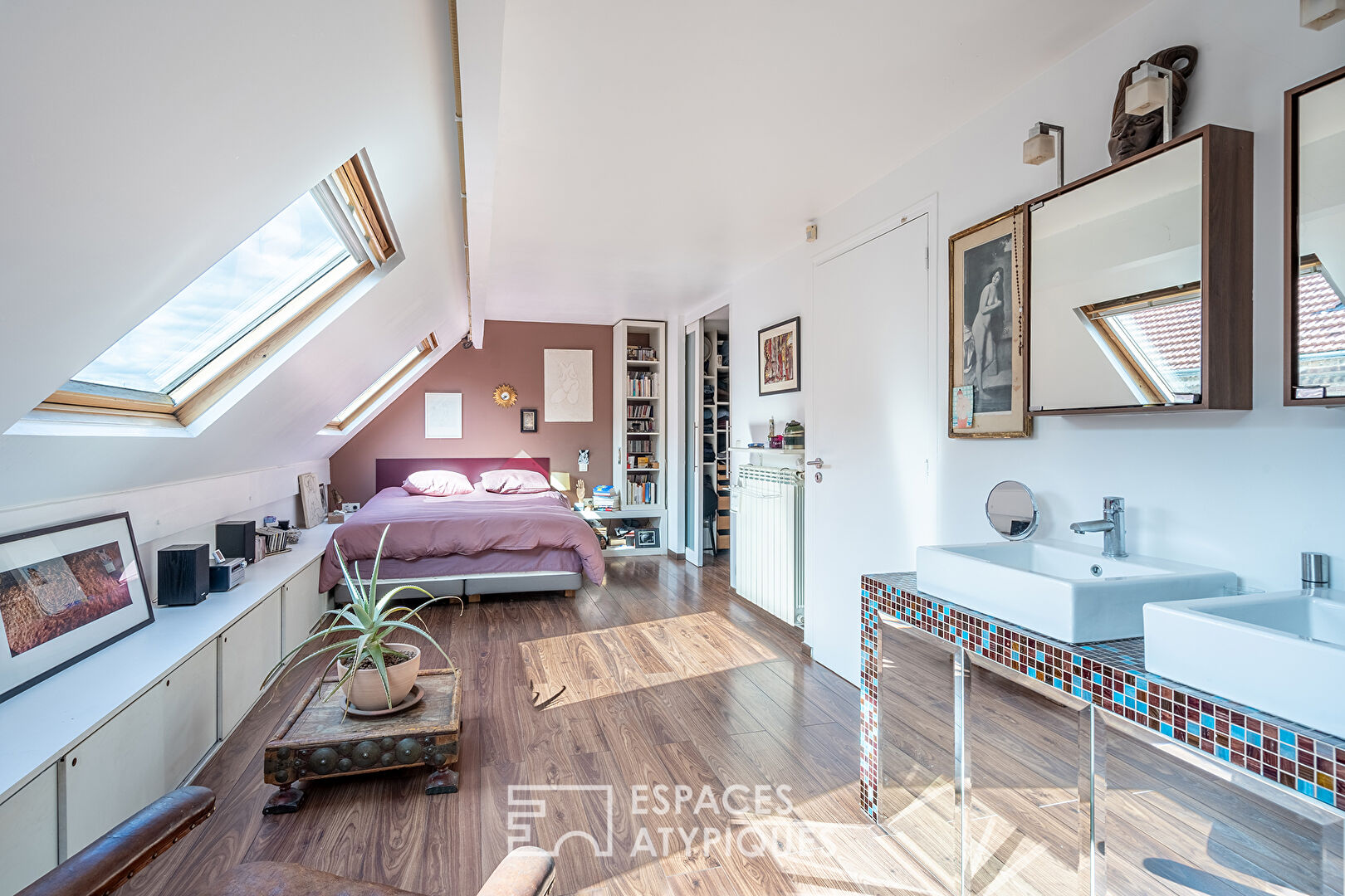 Loft avec toit terrasse