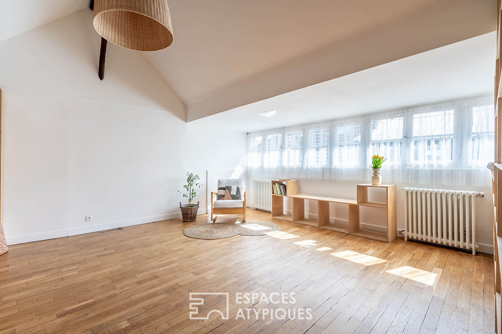 Duplex in an old farmhouse