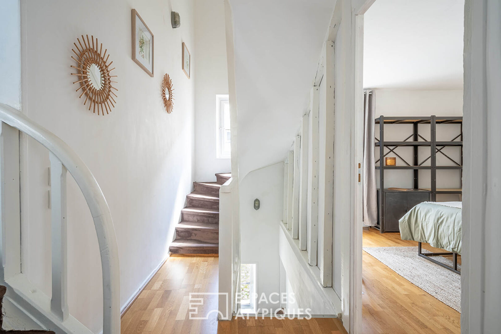 Duplex in an old farmhouse