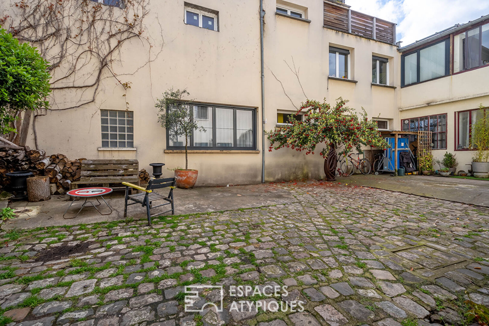 Duplex dans une ancienne ferme