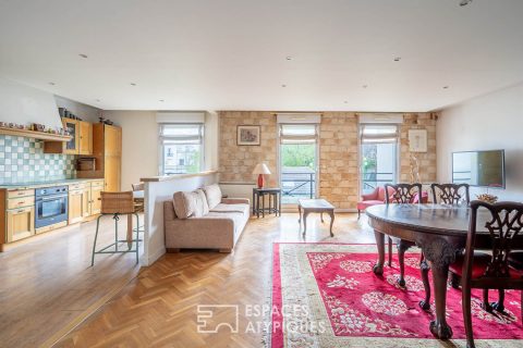 Duplex on the top floor in the heart of the city center