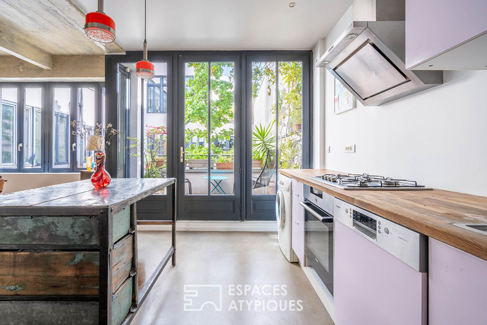 Loft avec terrasse