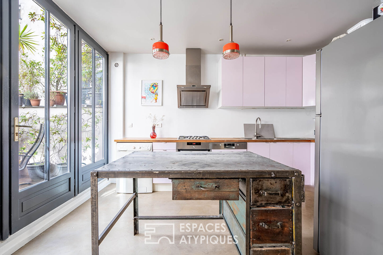 Loft avec terrasse