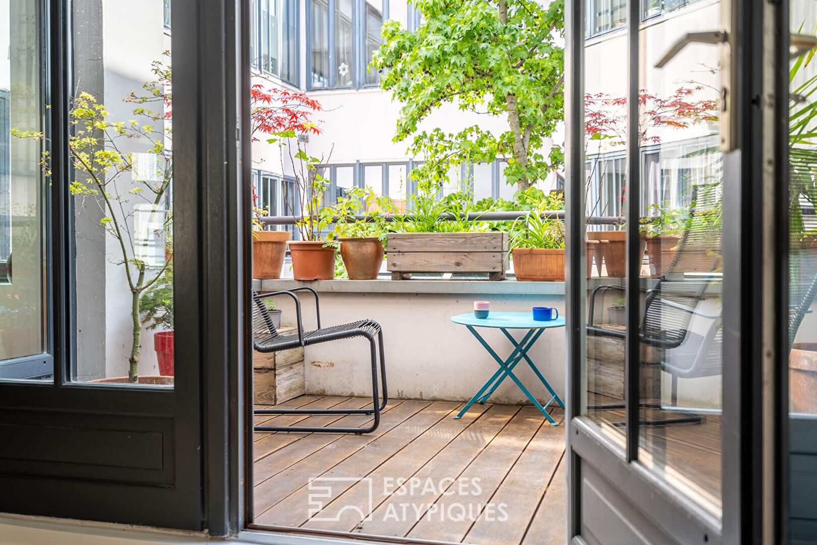 Loft avec terrasse