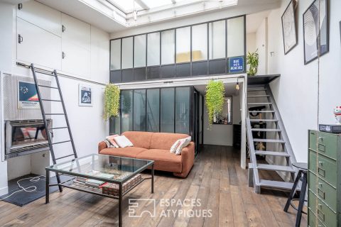 Triplex loft with multiple glass roofs