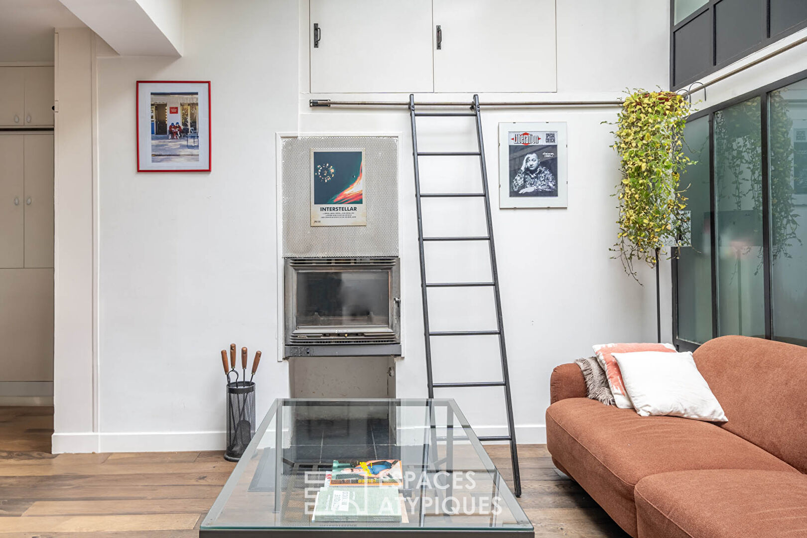 Triplex loft with multiple glass roofs