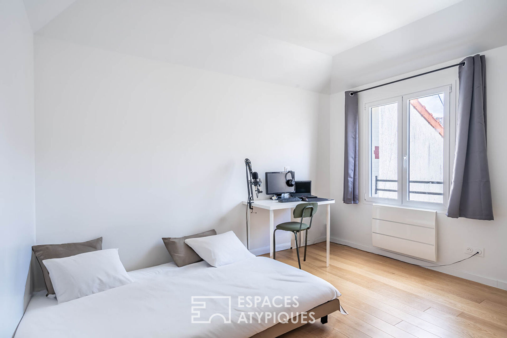 Maison rénovée avec cour