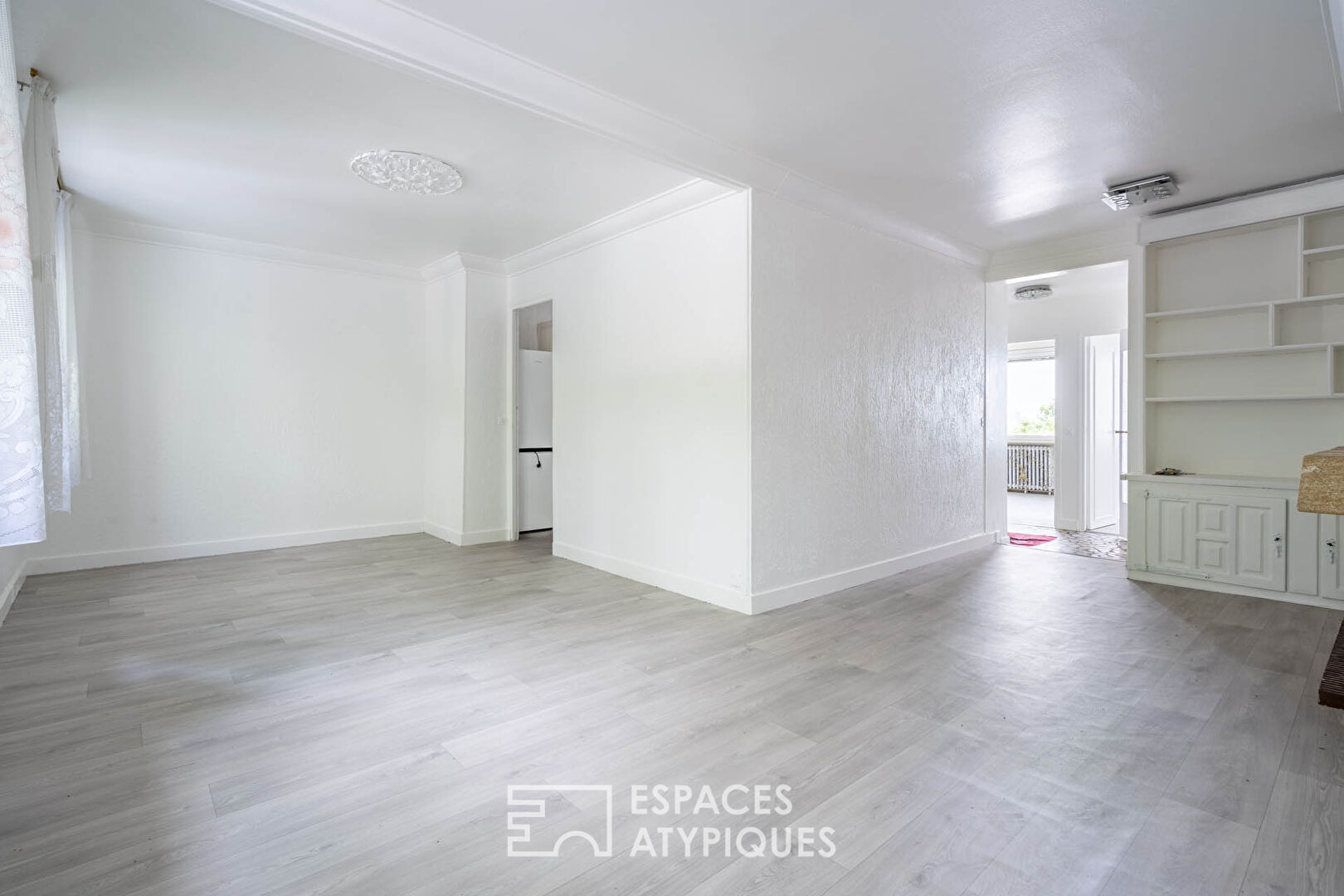 Maison avec jardin et plateau de 100m2 en rez de jardin