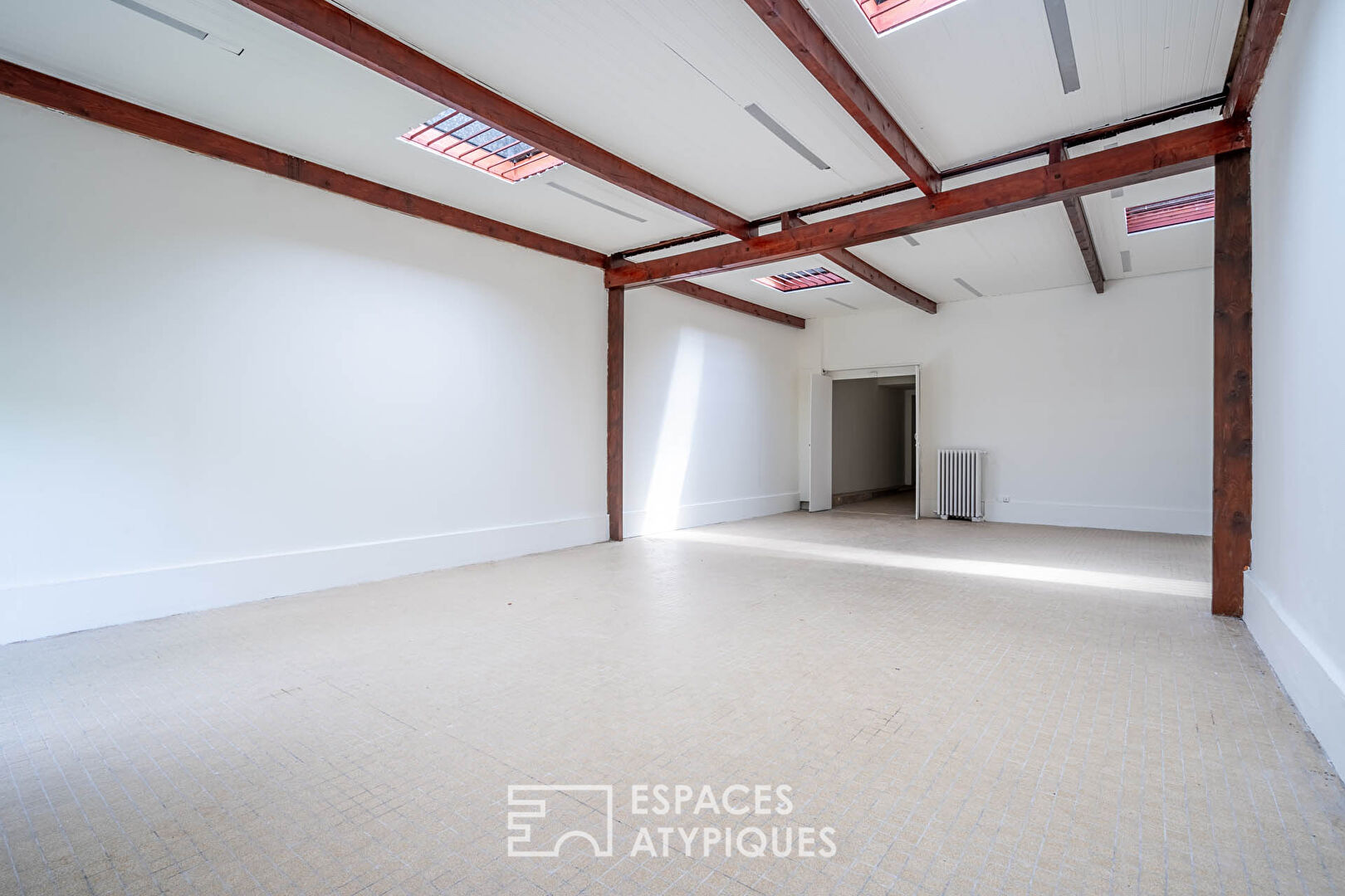 Maison avec jardin et plateau de 100m2 en rez de jardin