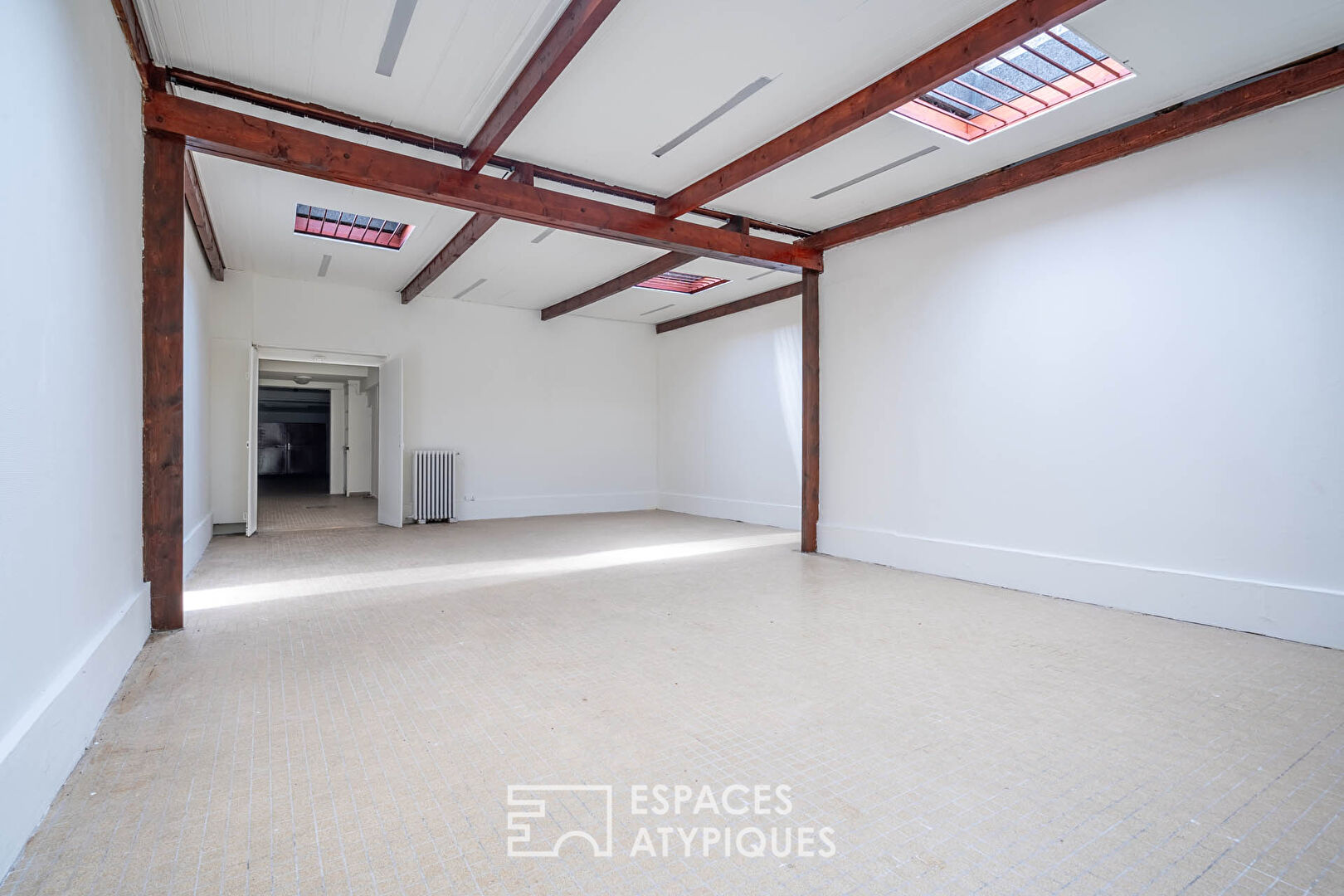 Maison avec jardin et plateau de 100m2 en rez de jardin