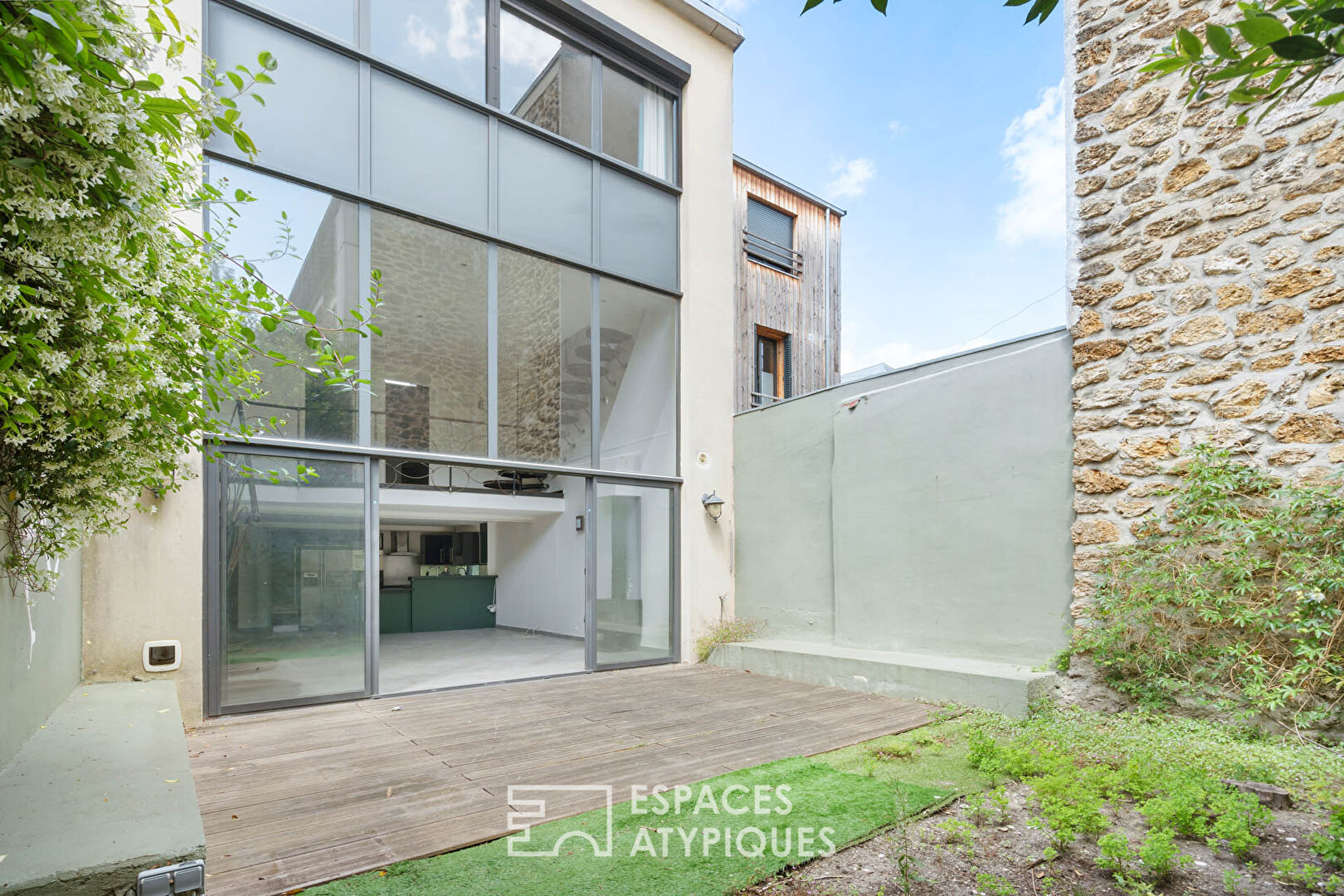 Maison Loft avec jardin