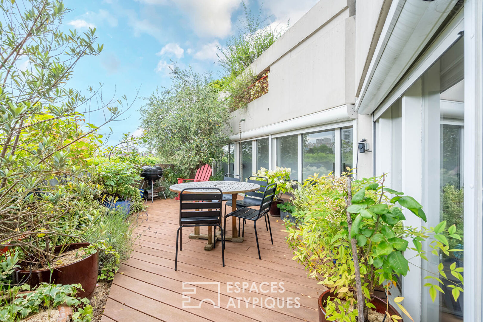 Duplex avec terrasse