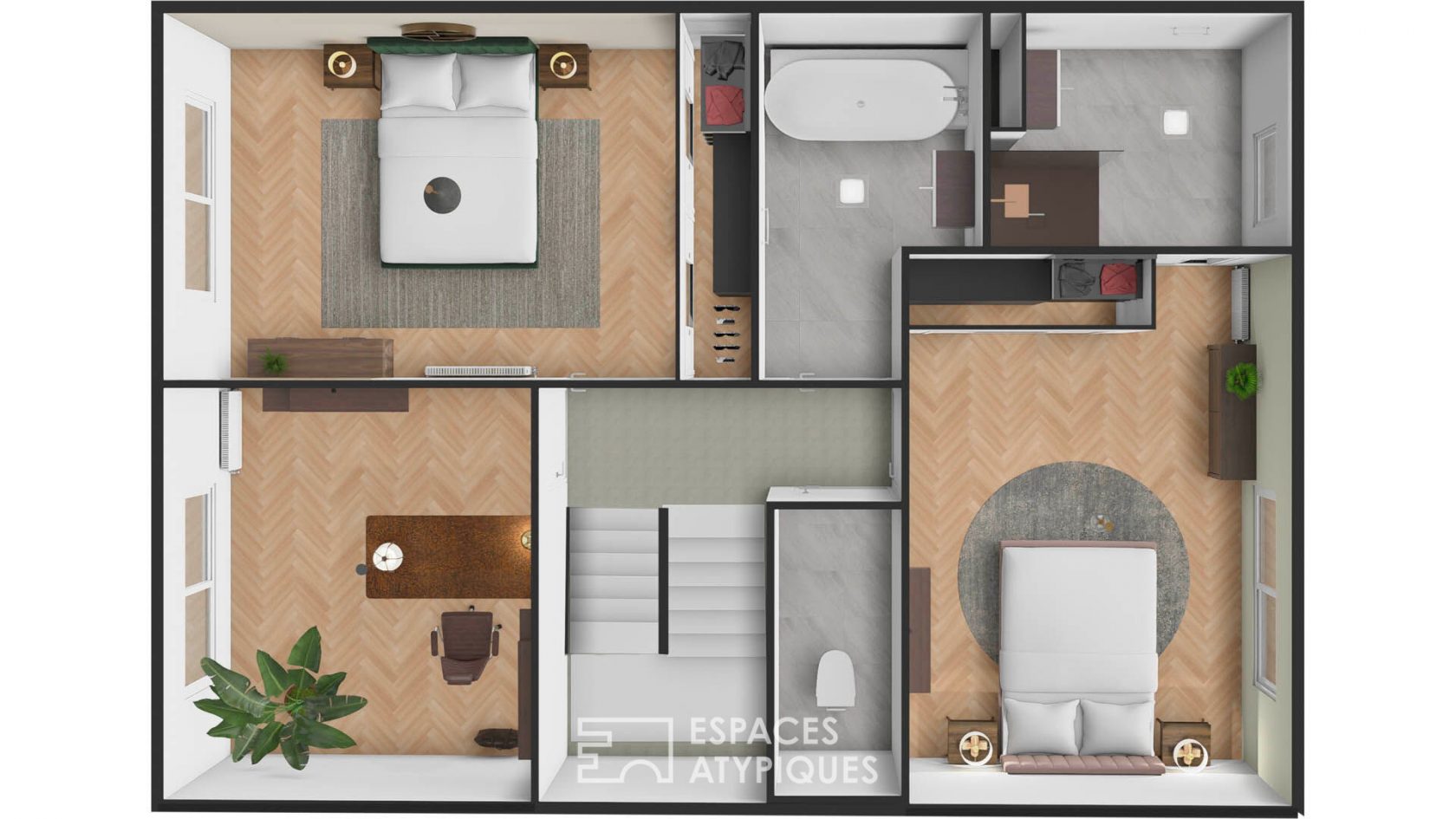 Building land with building permit