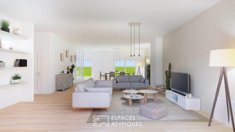 Building land with building permit