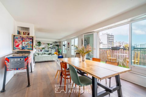 Appartement familliale en dernier étage avec balcon