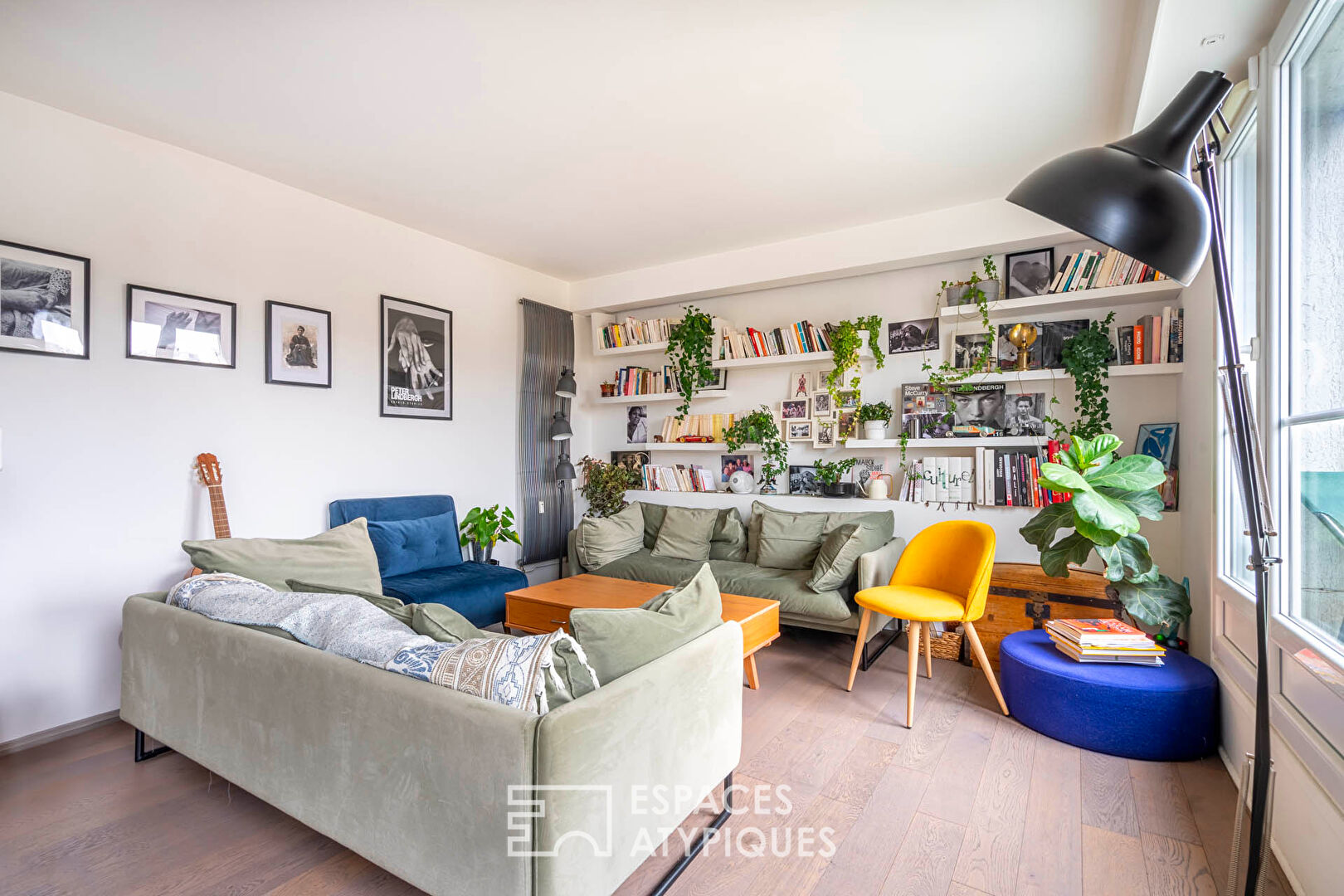 Appartement familliale en dernier étage avec balcon