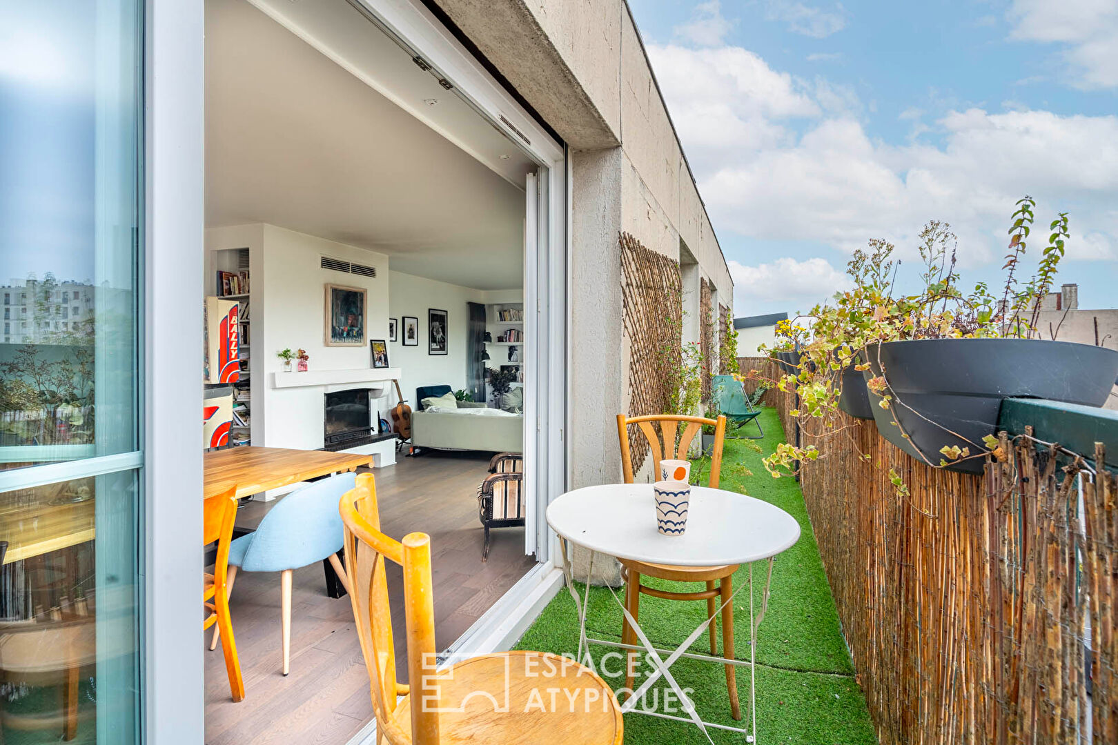 Appartement familliale en dernier étage avec balcon