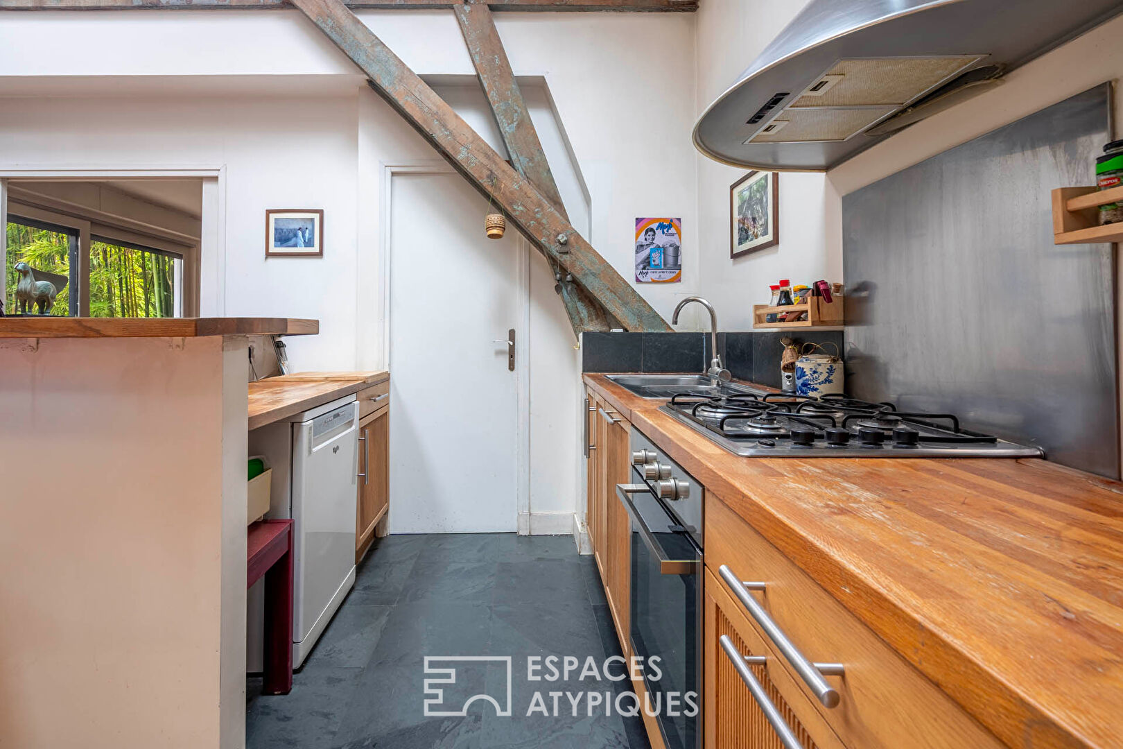 Duplex with terrace and garden