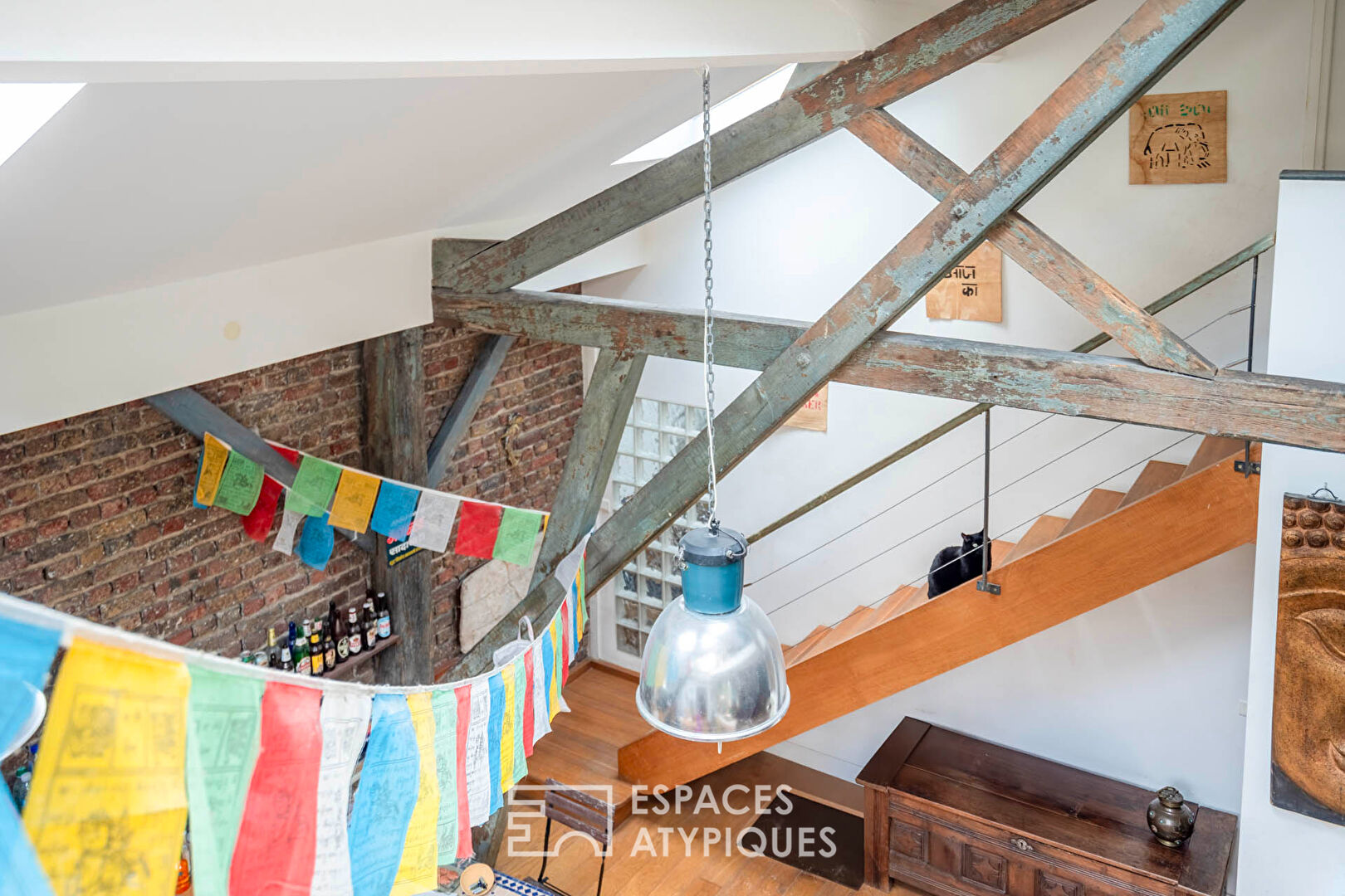 Duplex with terrace and garden