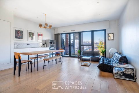 Apartment with balcony and roof terrace
