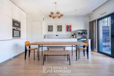Apartment with balcony and roof terrace