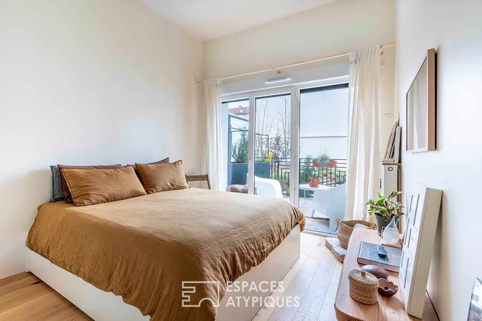 Appartement de charme avec terrasse et jardin