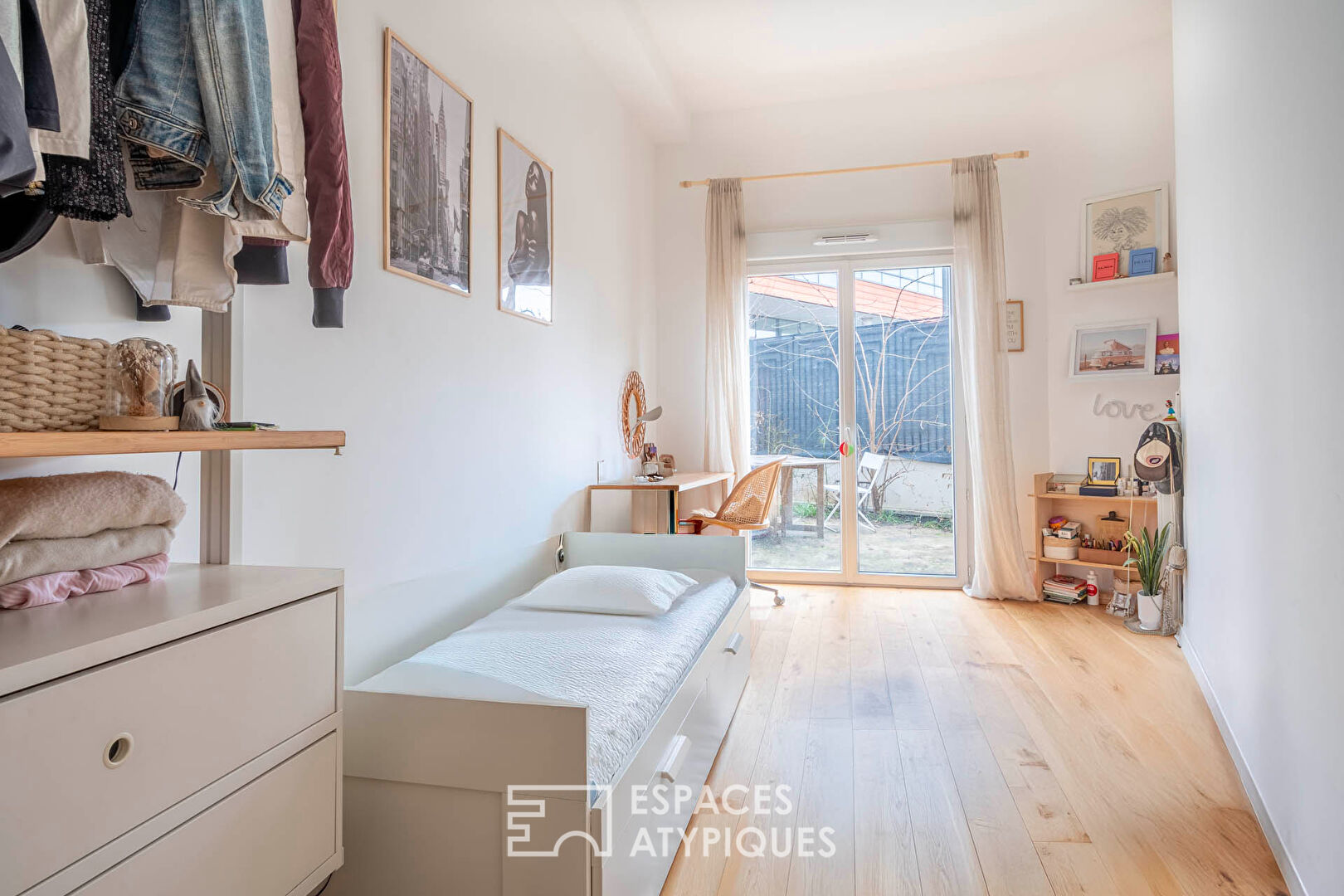 Appartement de charme avec terrasse et jardin